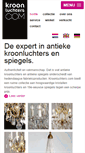 Mobile Screenshot of kroonluchters.com